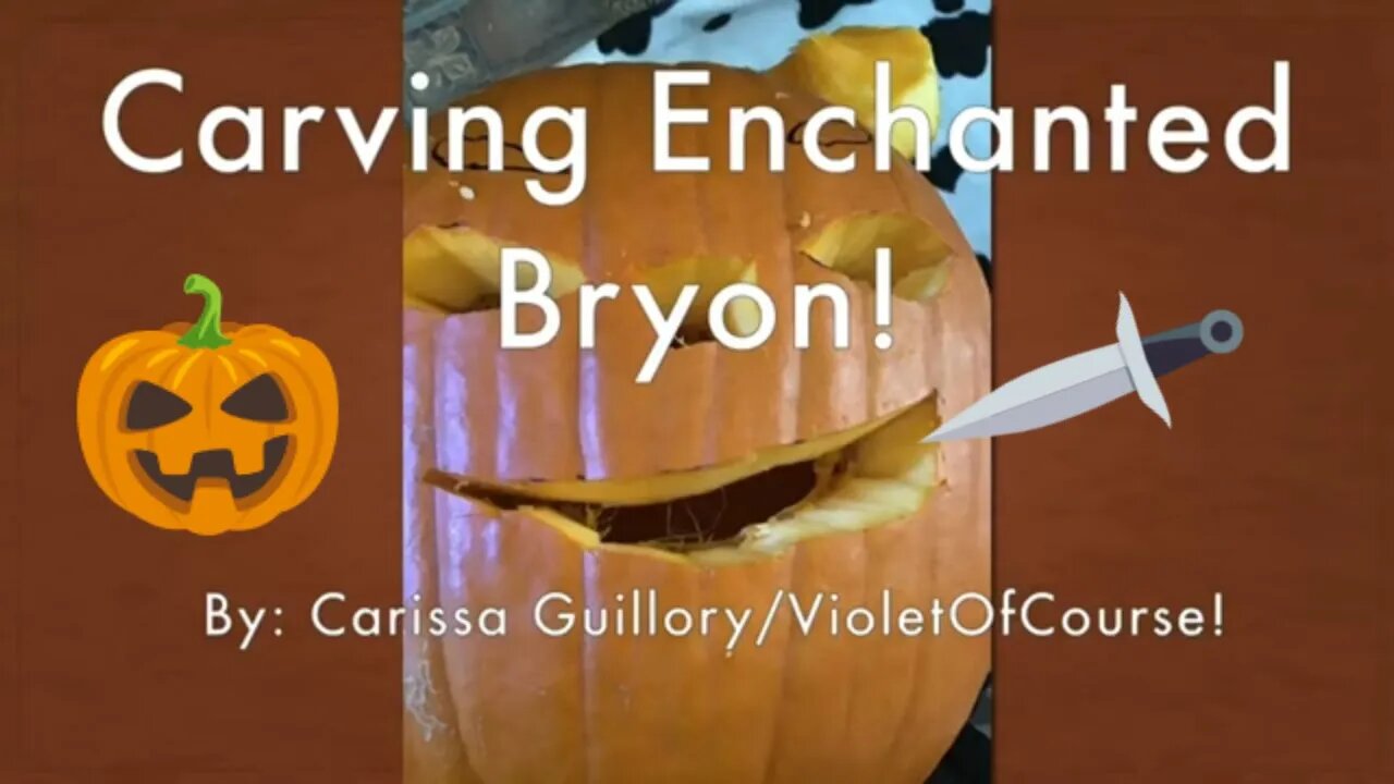 Carving Enchanted Bryon! (2023) 🎃