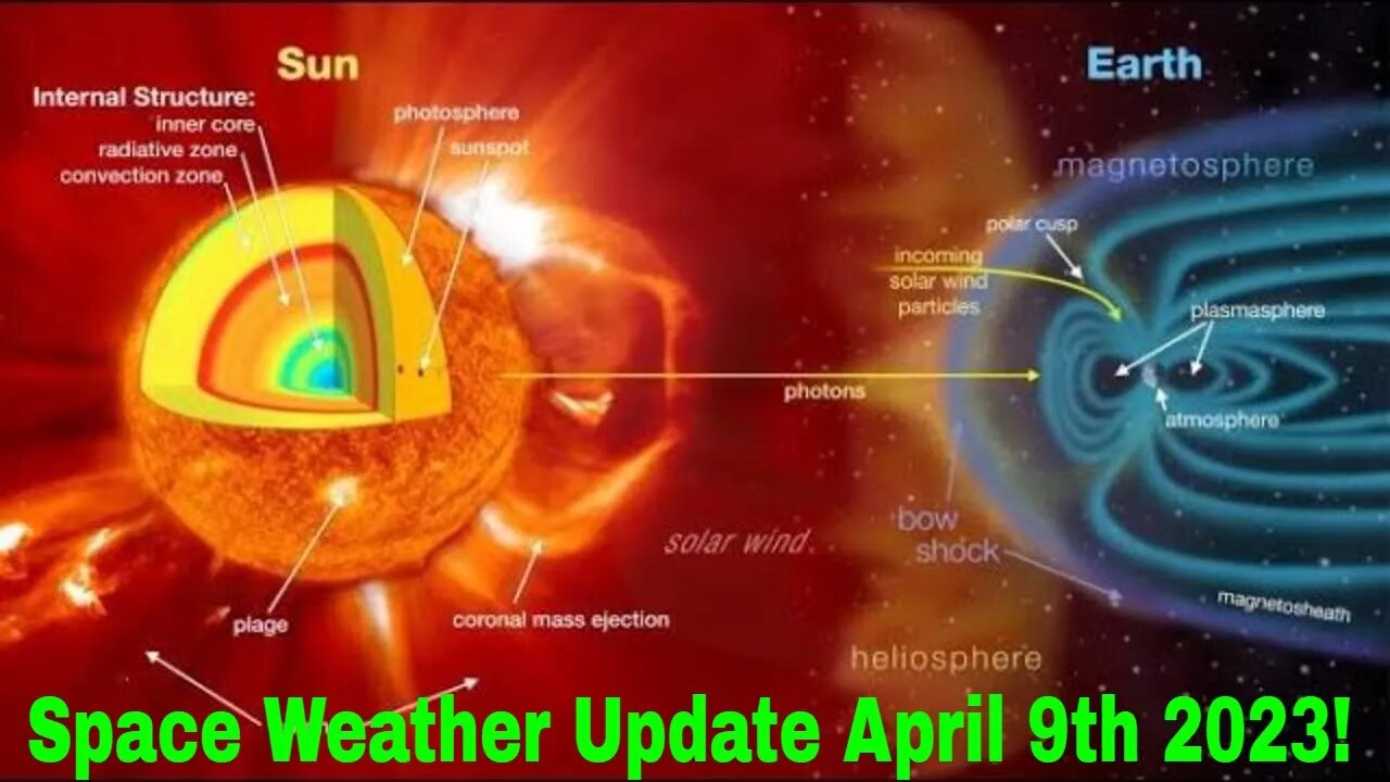 Space Weather Update Live With World News Report Today April 9th 2023!