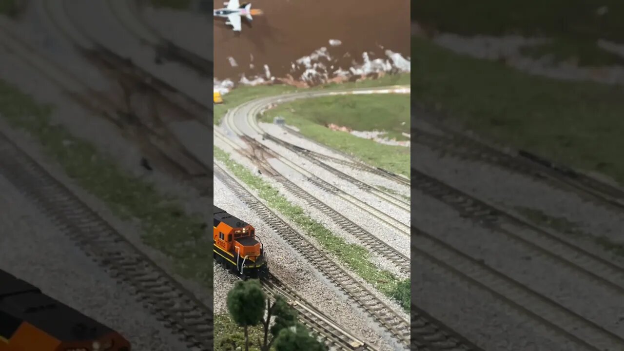 BNSF N Scale switching