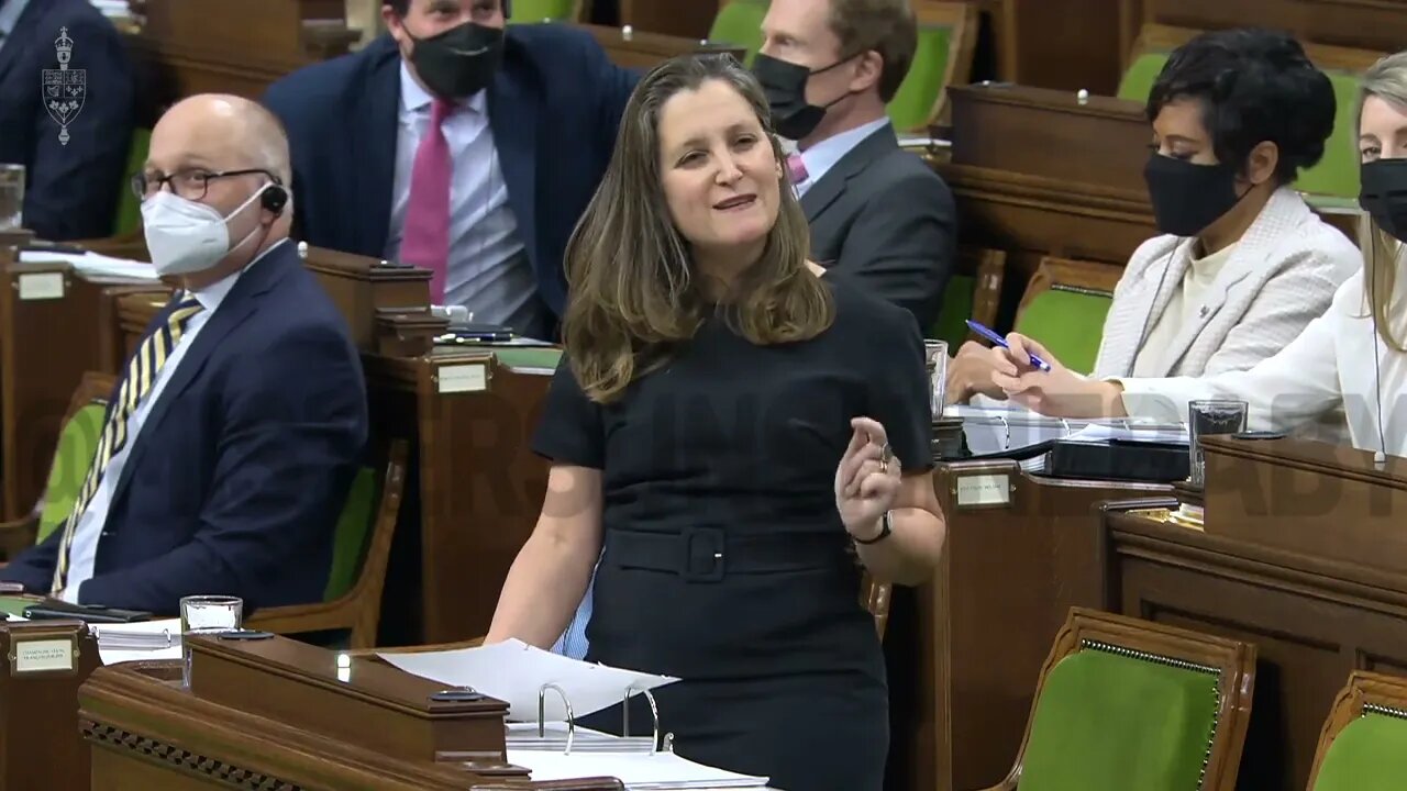 Freeland Brags About Job Recovery