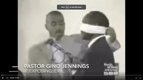 Expose Freemasonry, Pastor Gino Jennings, First Church of Our Lord Jesus Christ, Philadelphia Pa
