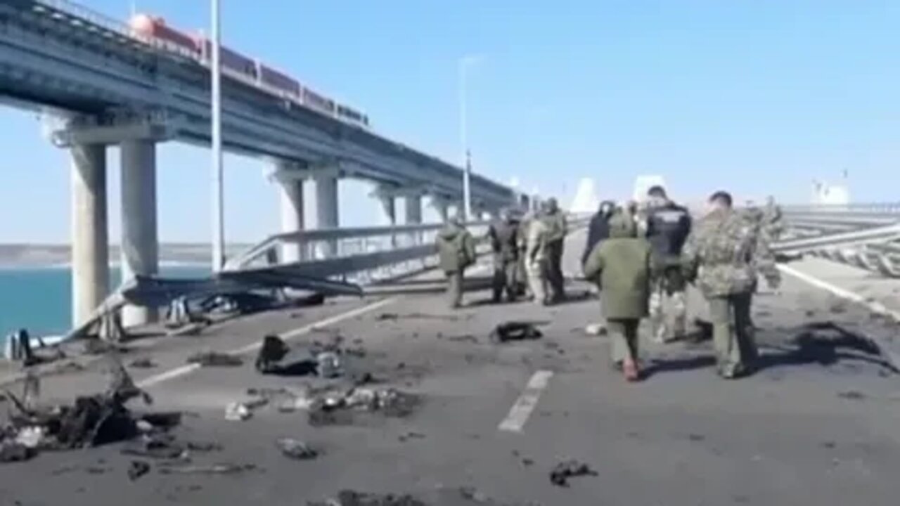 Krim Brücke wieder ein Ereigniss am 8.
