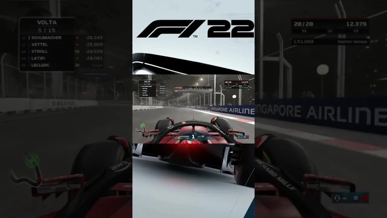 F1 2022 - Cingapura