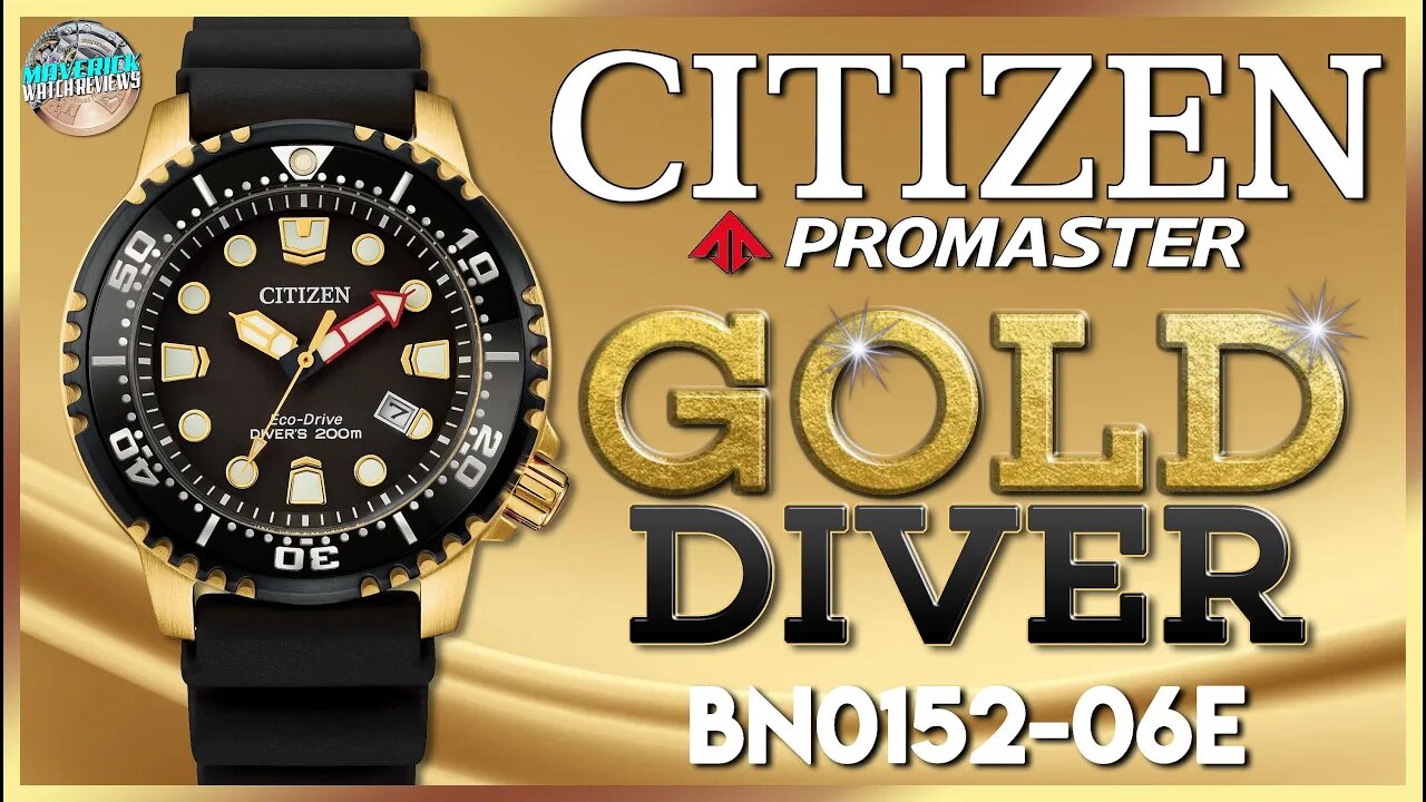 New Citizen Promaster 200m Gold Diver BN0152-06E Unbox & Review Plus ALL The Other Promaster Colors!