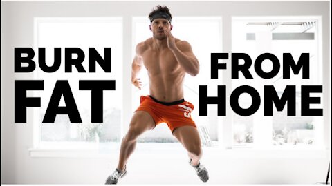 CRAZY 15 Minute FAT BURNING WORKOUT FROM HOME!