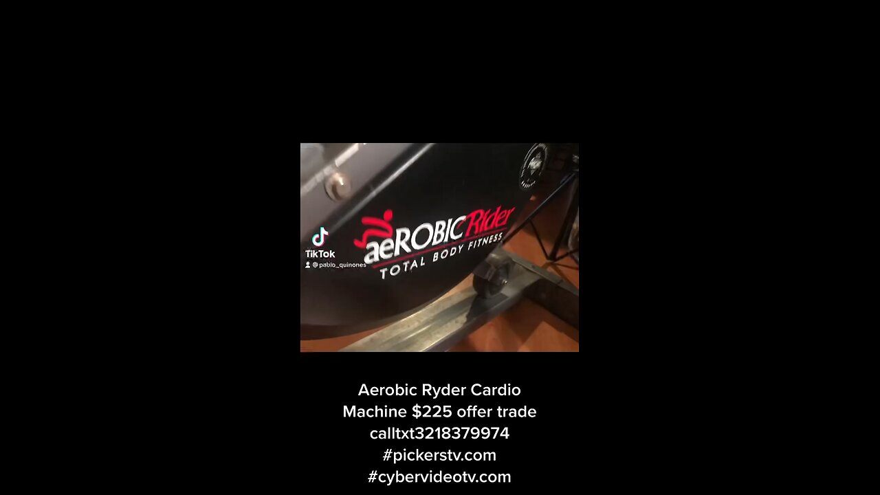 Aerobic Ryder $125 obo calltxt3218379974 Like comment subscribe