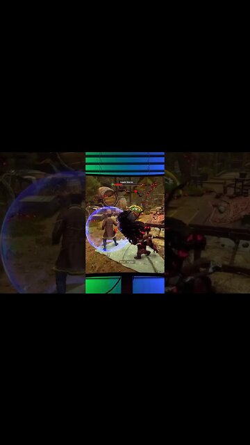 Hogwarts Legacy on a LG 45” UltraWide OLED! See link for full video #gamingsetup #gaming #hogwarts