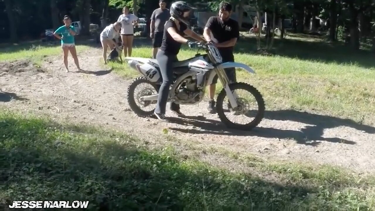 funny dirtbike moment.