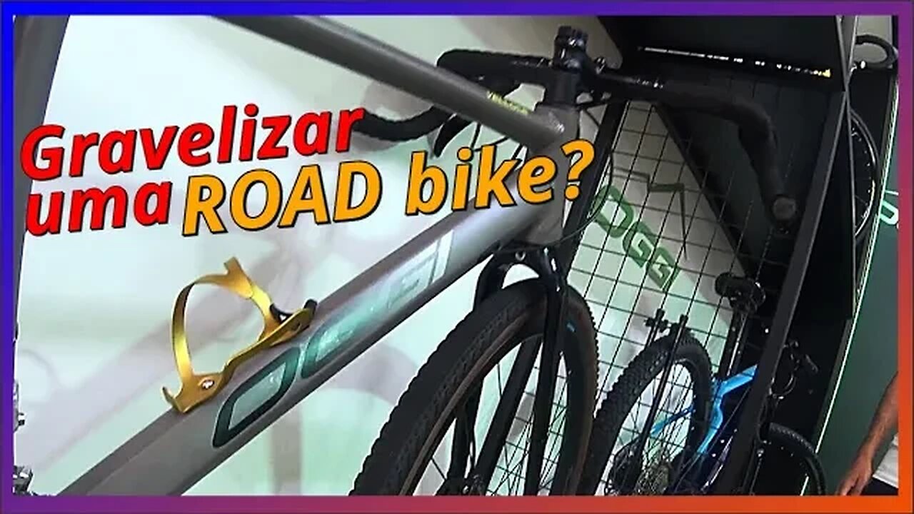 Como fazer uma Gravel bike de uma Road (speed)? A OGGI Velloce é uma Gravel bike?