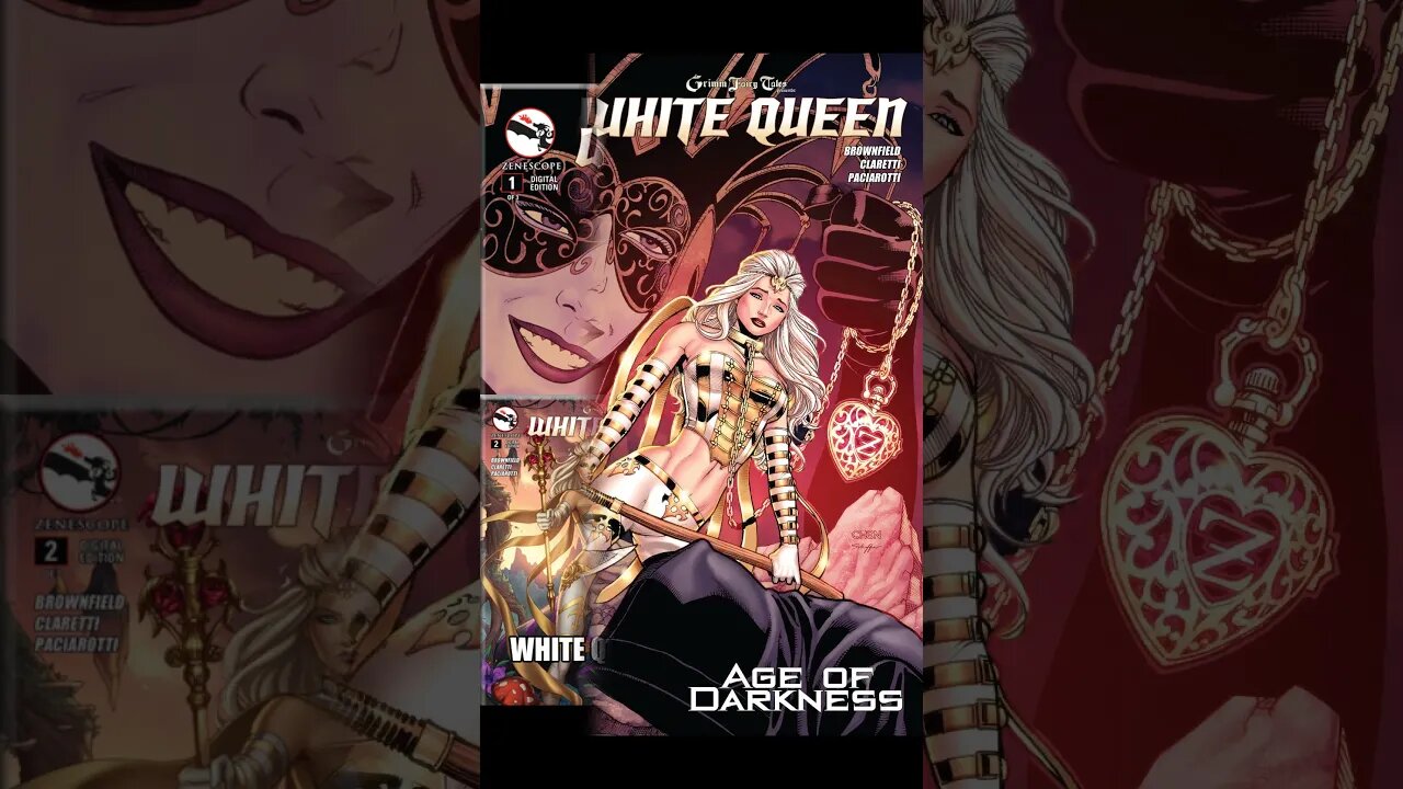 White Queen "Age of Darkness" Covers (2014 Zenescope Comics)