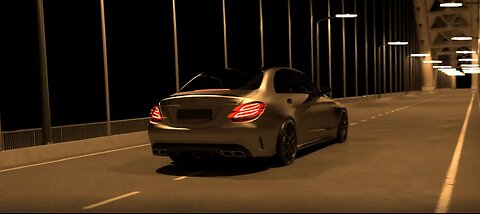 Mercedes C63 Animation in Blender