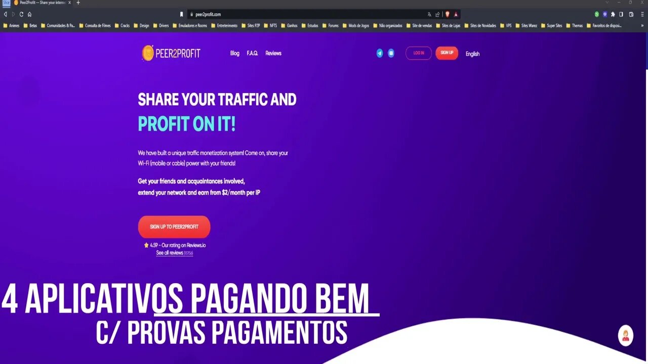 Quadro programas pagando bem [+prova de pagamento]