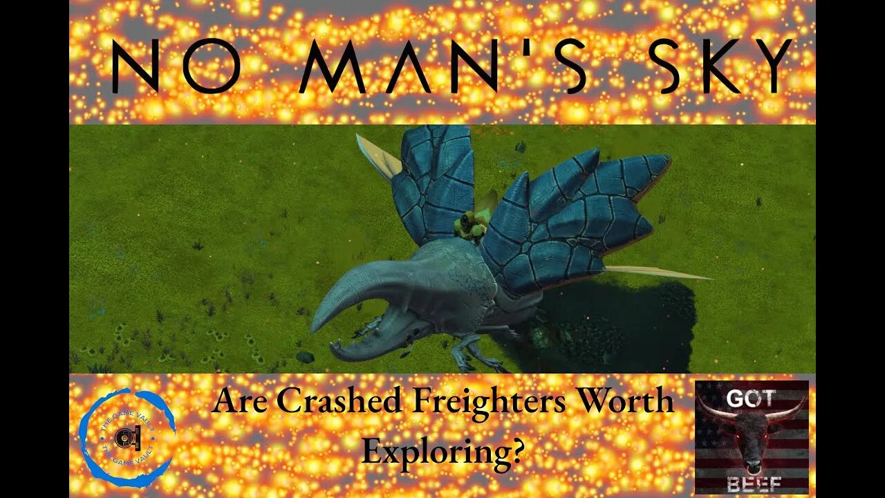 No Man's Sky - Are Crashed Freighters Worth Exploring?