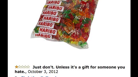 Haribo Sugar Free Gummy Bear Review