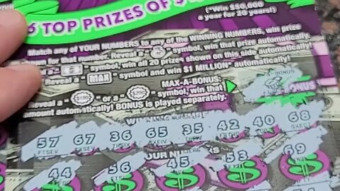 HUGE WINNING $20 LOTTERY TICKET SCRATCH OFF!!