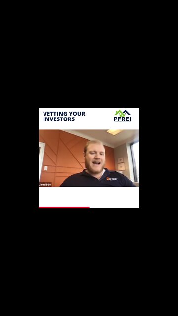 Vetting Your Investors