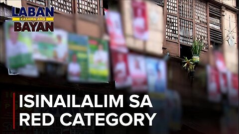 361 na Barangay sa bansa isinailalim sa red category