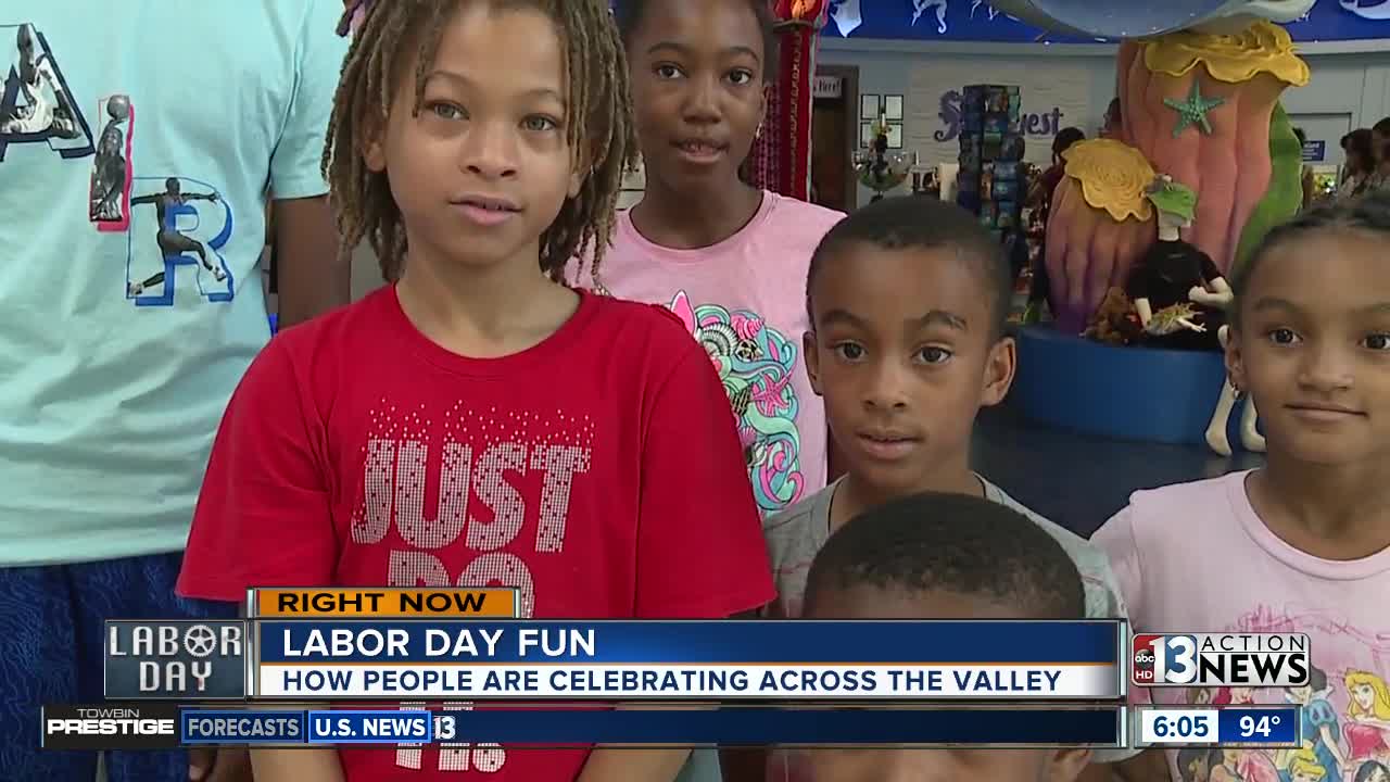 How people in Las Vegas celebrated Labor Day