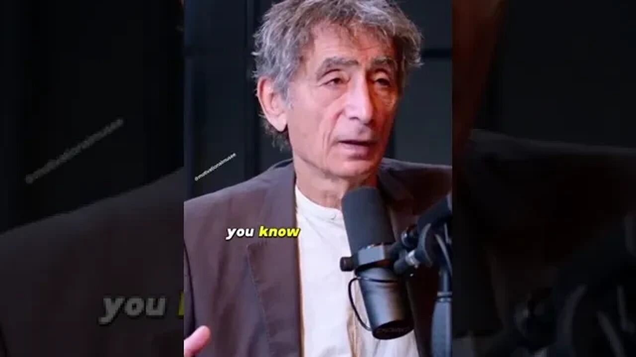 Gabor Mate on Relationships & loneliness..