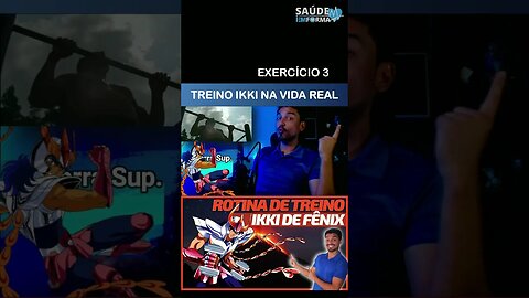 Treino do IKKI de FÊNIX na VIDA REAL🔥[E3]🤔#cdz #cavaleirosdozodiaco #ikkidefenix