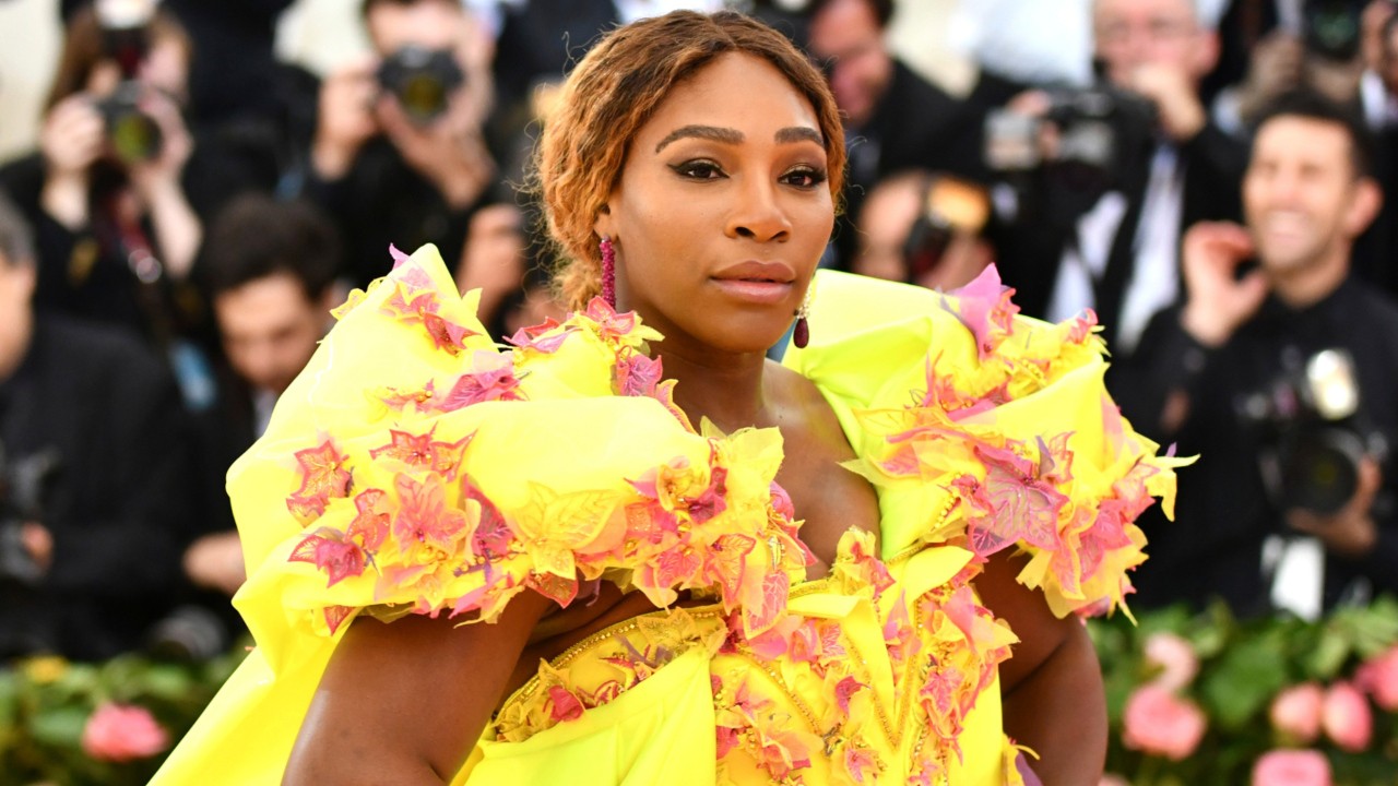 Serena Williams' Neon Sneakers Catch Eyes At The Met Gala