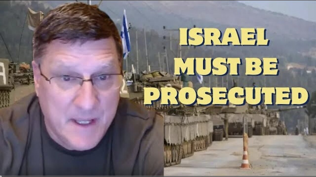 Scott Ritter: Israel is the terrorist, they murder children, bomb hospital, they must be prosecuted