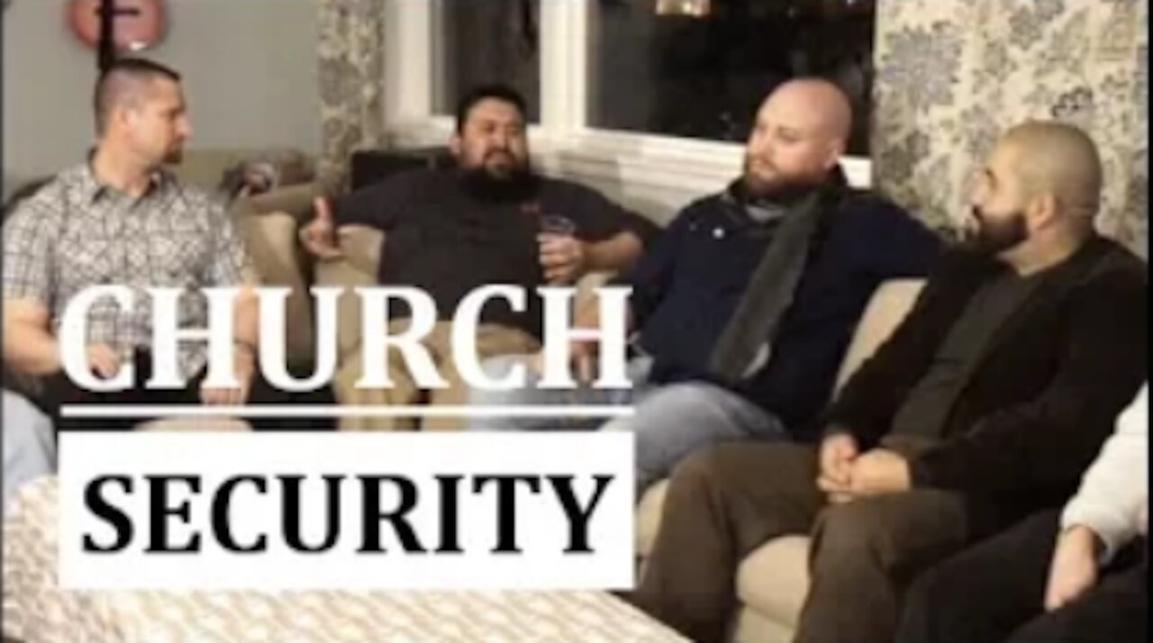 Church security team talk