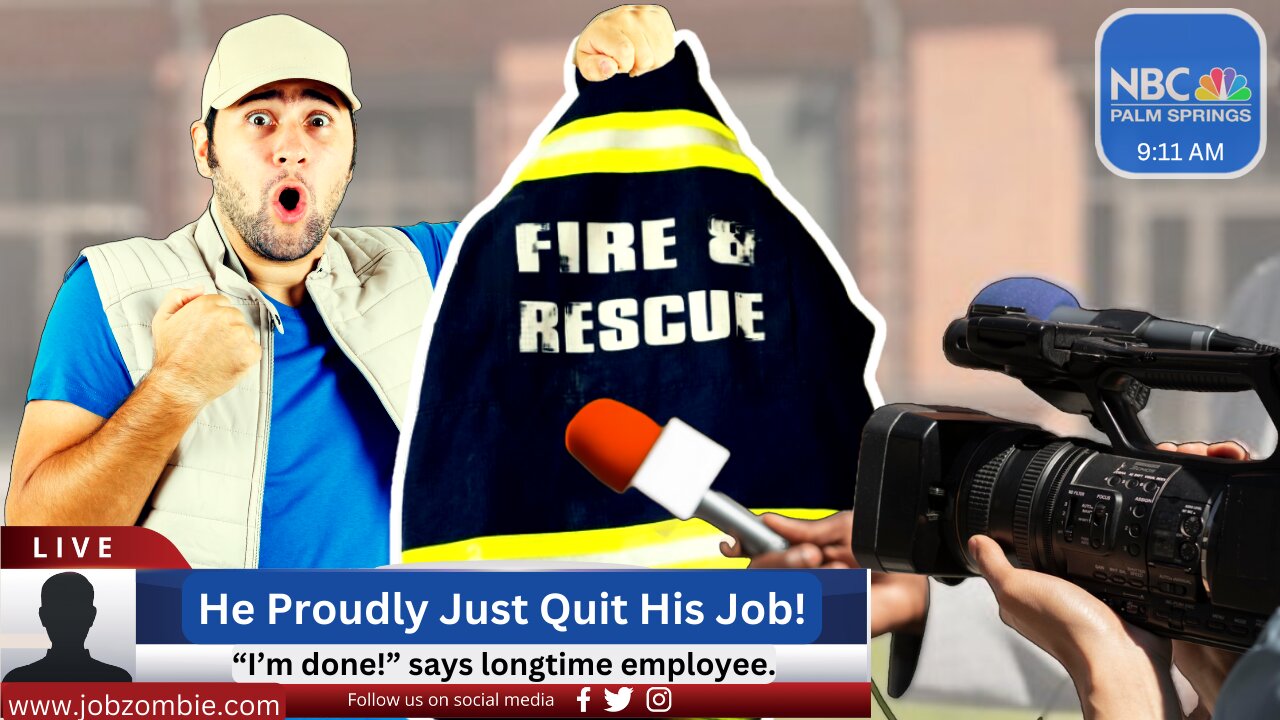 He Actually Quit His Job Live On-Air Because It Sucked So Bad.