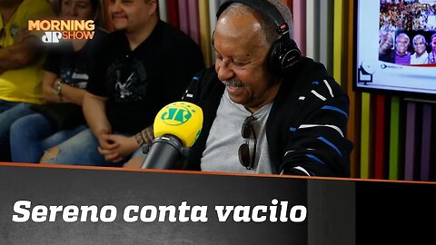 Sereno conta vacilo hilário que deu com o Fundo de Quintal!