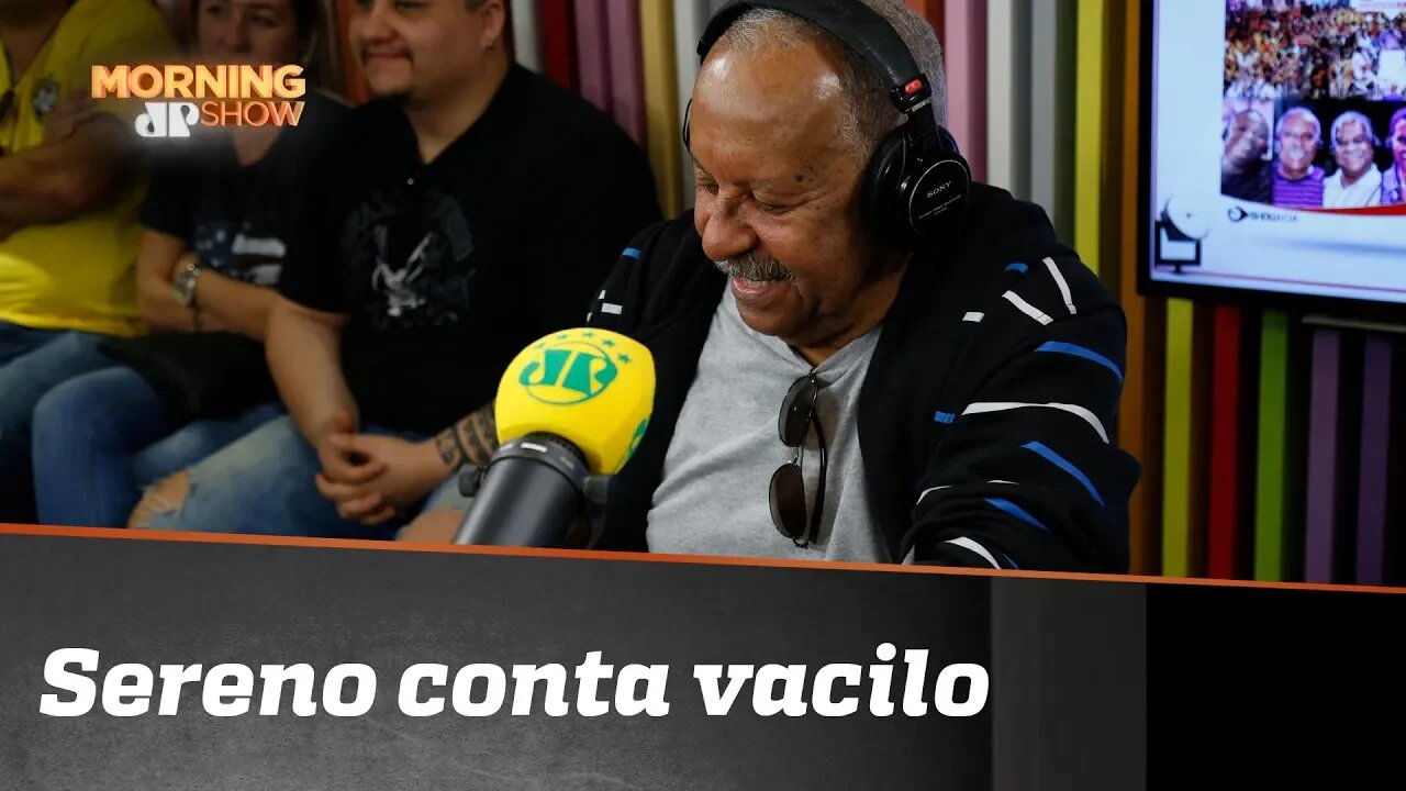 Sereno conta vacilo hilário que deu com o Fundo de Quintal!