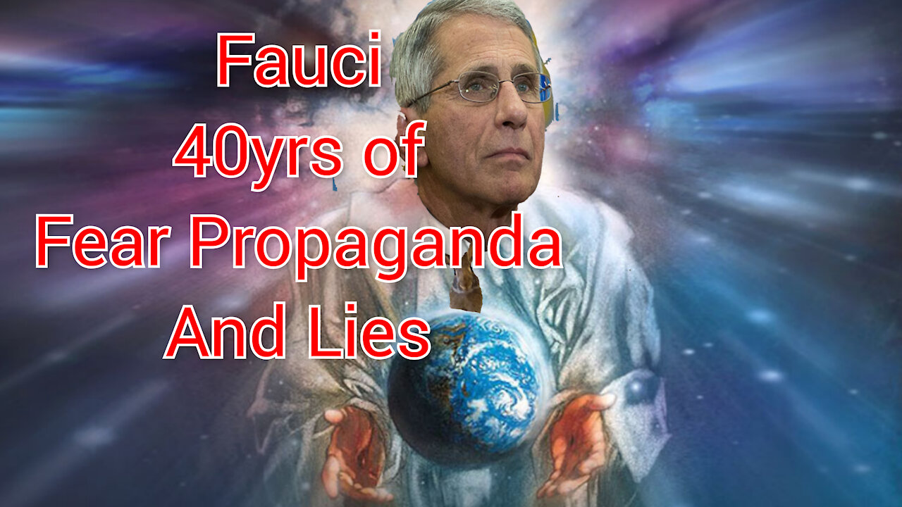Fauci and the MSM, A 40 year history of fear mongering propaganda.