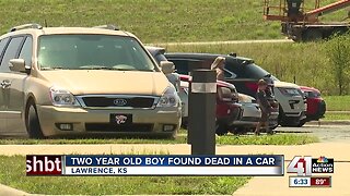 Two-year-old boy found dead in car