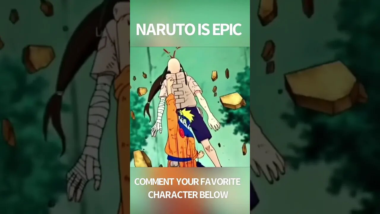 NARUTO IS EPIC! A TRUE HERO! #anime #shorts #naruto