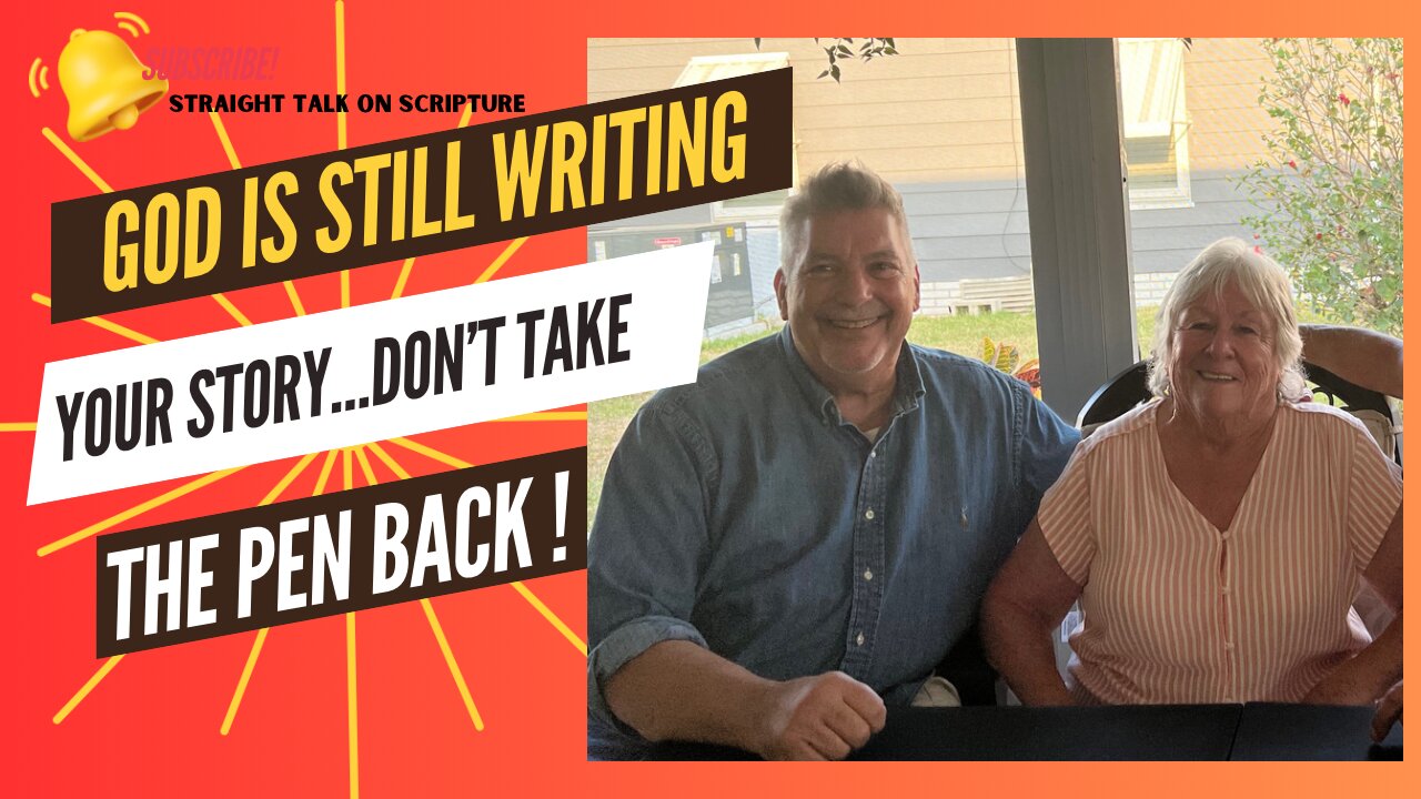 God Is not finished writing your story yet