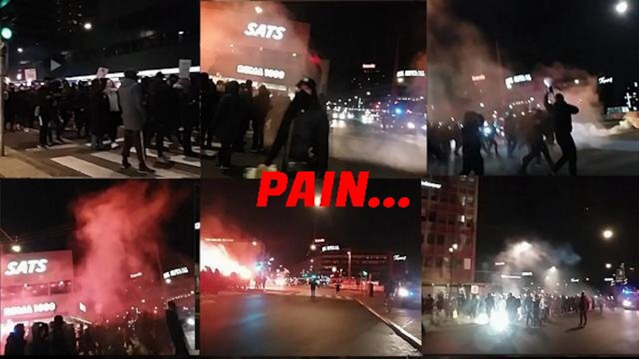 Demo for Frihed imod Fascisme Part 6 PAIN (Kbh 09.01.2021)