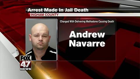 Arrest made in fatal overdose of Ingham County Jail inmate