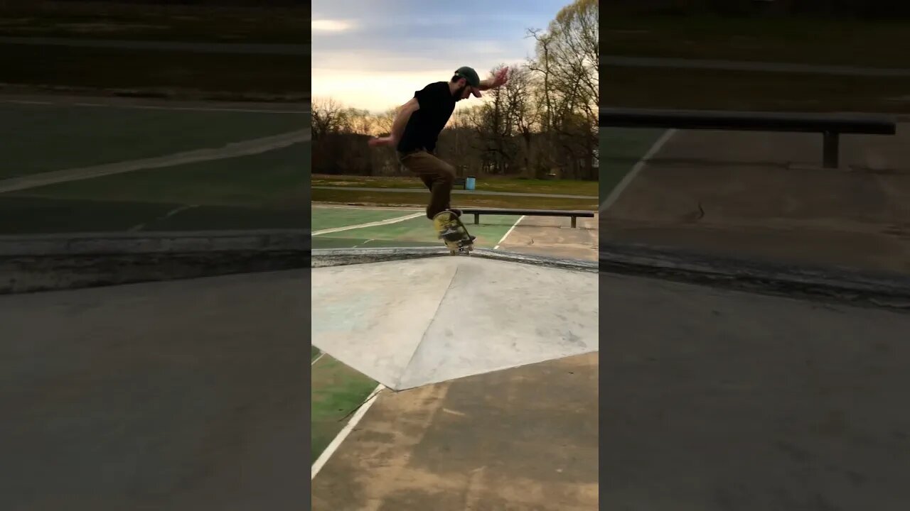 Nollie front lip, nollie back 360, tre flip line 🤳 Evan S at Millersville #skatepark #skateboarding