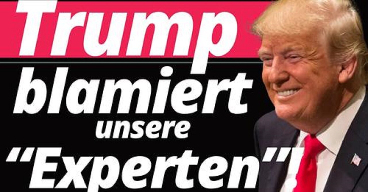 Trump lacht Ampel und Deutsche Medien aus!