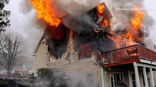 Waterford Ln. Fire (Shelton, CT) 1/14/21