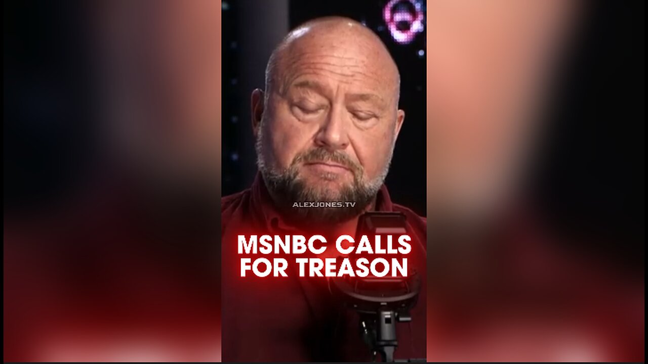 Alex Jones: Mockingbird Media Puppet Calls on The Military To Commit Treason Against Trump - 11/8/24