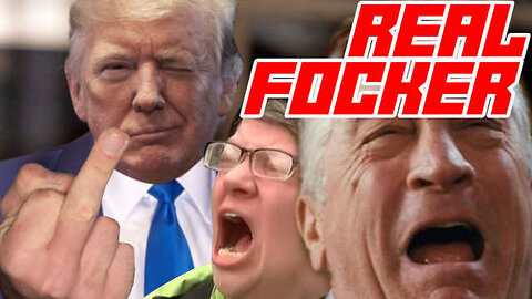 Douchebag De Niro Chased Out of NYC After Crying Outside Trump Trial