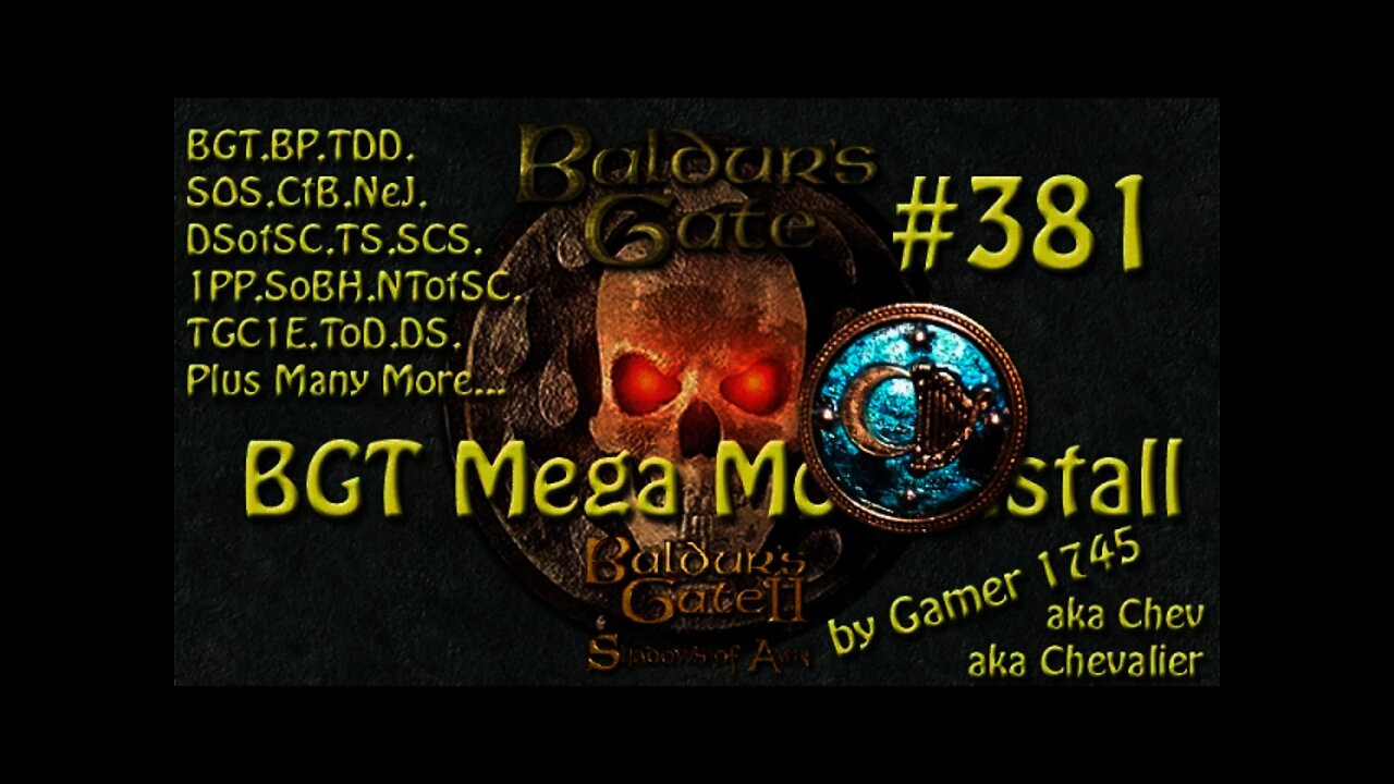 Let's Play Baldur's Gate Trilogy Mega Mod Part 381