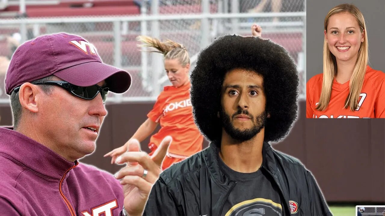 Virginia Tech soccer player allowed to SUE Woke Head Coach for punishing her for REFUSING to kneel!