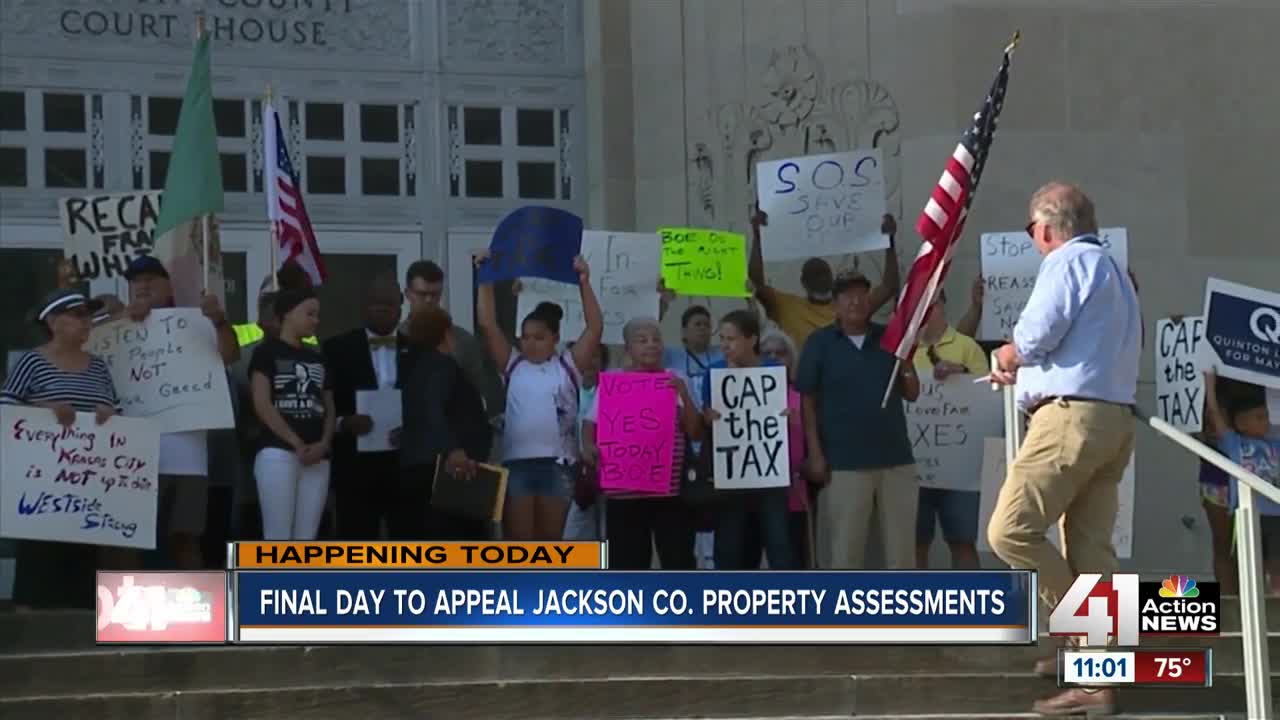 Today is last day to file property tax assessment appeal in Jackson County