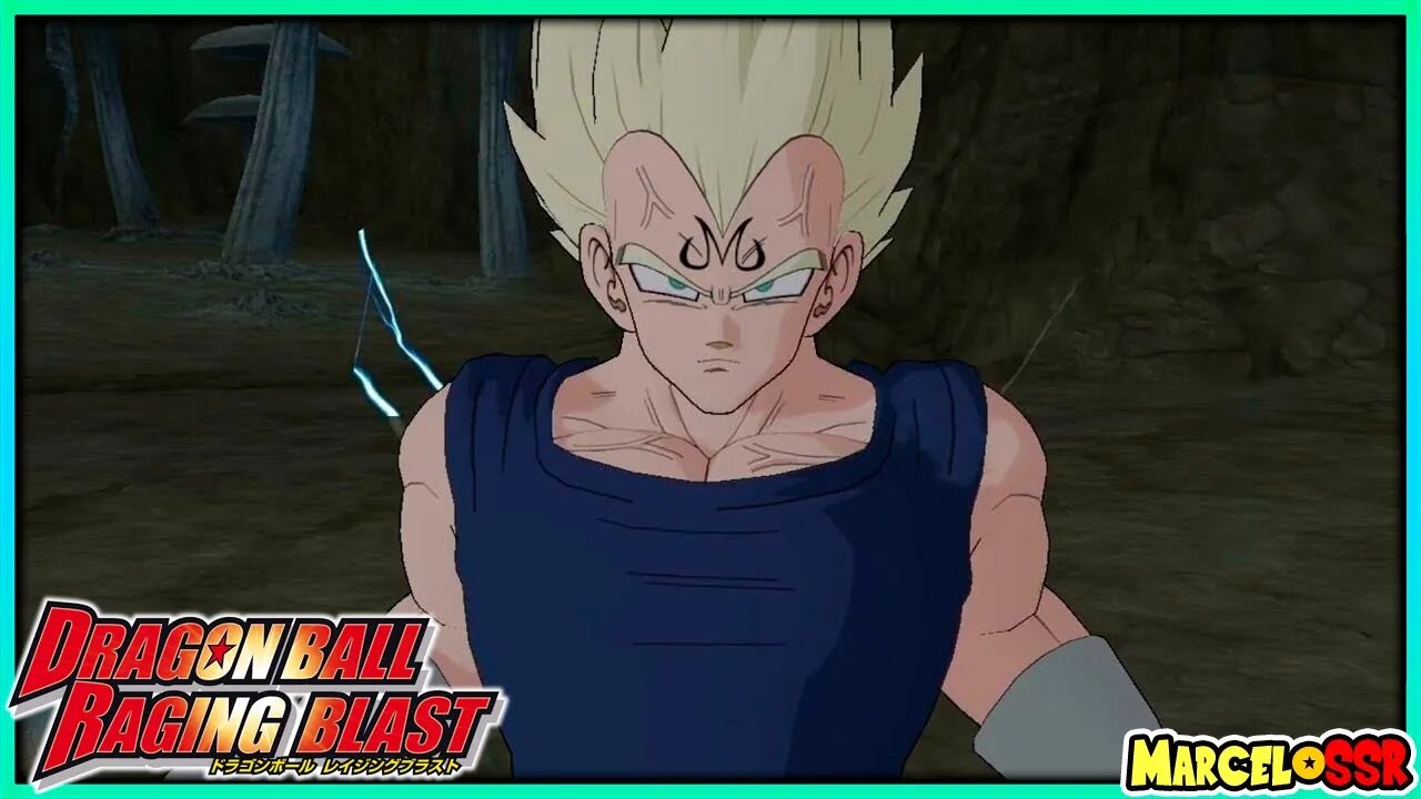 Vegeta Scouter Vs. Majin Vegeta SSJ2 - Dragon Ball: Raging Blast