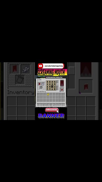 Screaming Mouth Banner | Minecraft