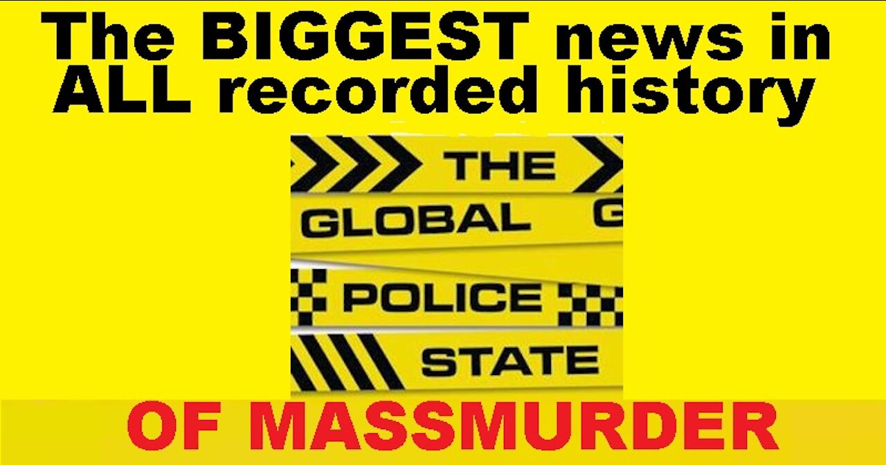The BIGGEST news in ALL recorded history