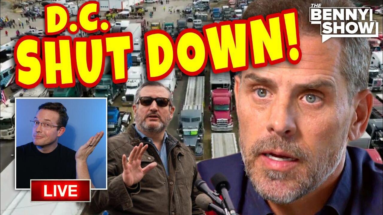 US Trucker Convoy SHUTS DOWN DC, Lawyer says Hunter Biden to be INDICTED, NYT ADMITS Laptop is REAL