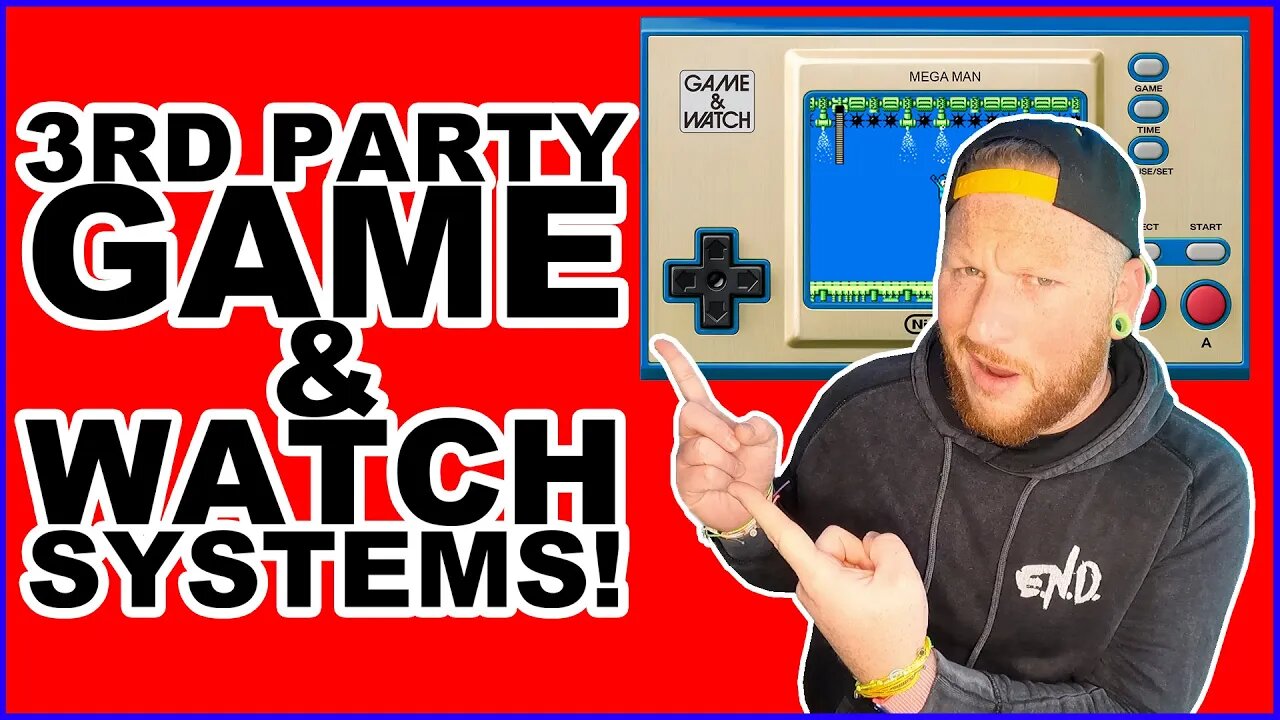 MEGA MAN GAME & WATCH?! 3rd Party GAME & WATCH Systems!