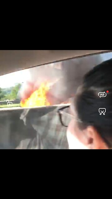 Crash on M25 Motorway